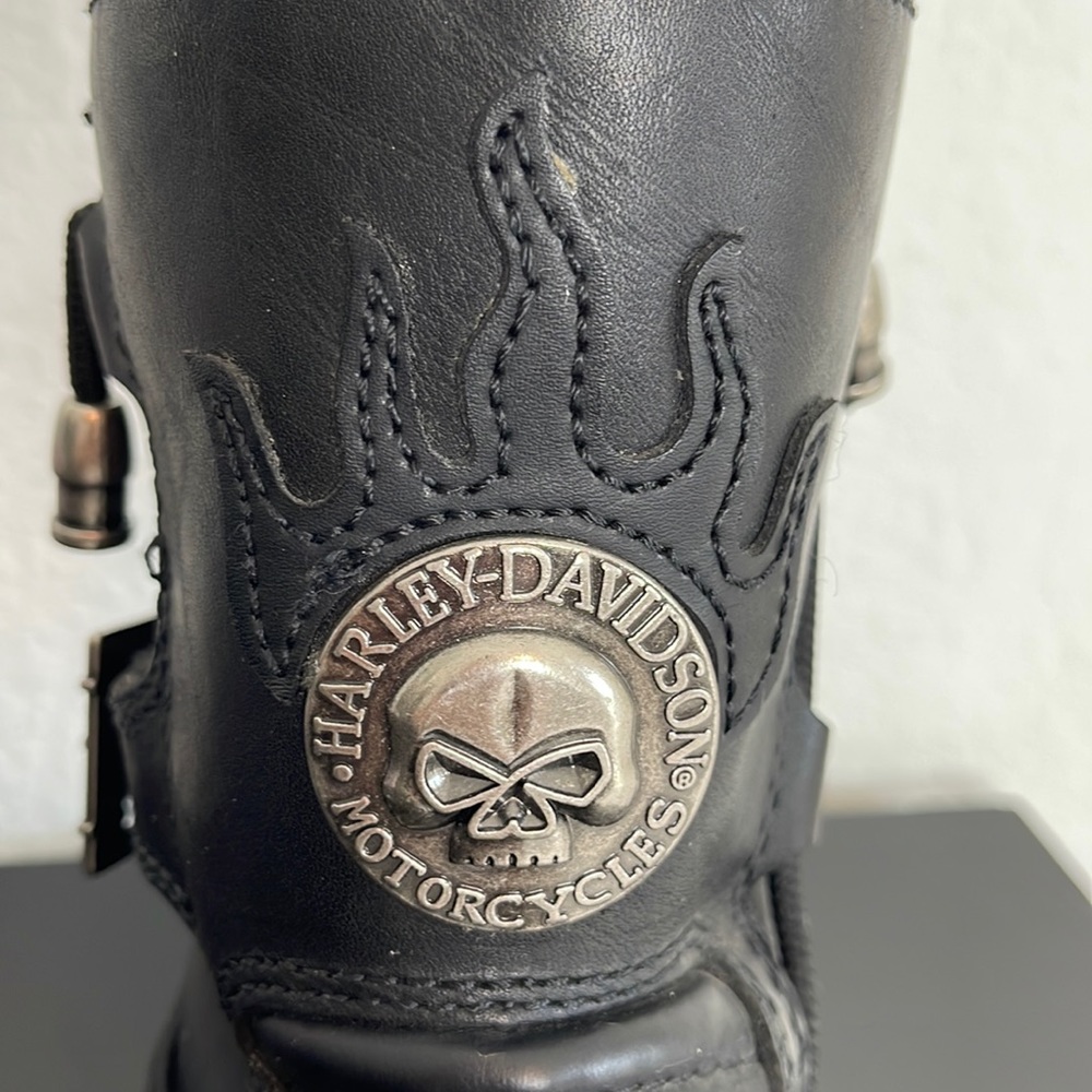 Harley Davidson moto boots - Picture 10 of 13